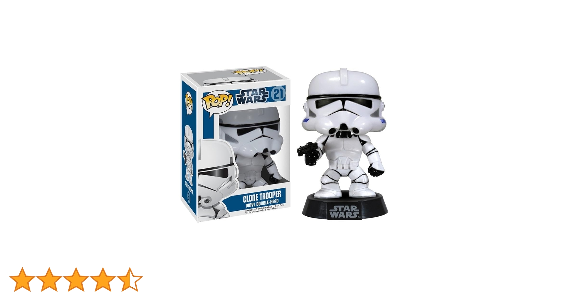 Funko pop clone trooper クローントルーパー Amazon.com: POP! Star Wars Clone Trooper Vinyl Figure